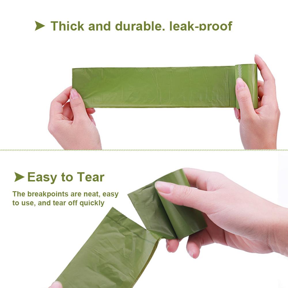 Túi đựng chất thải cho chó có thể phân hủy 20 cuộn - mỗi cuộn 15 túi 33x23cm