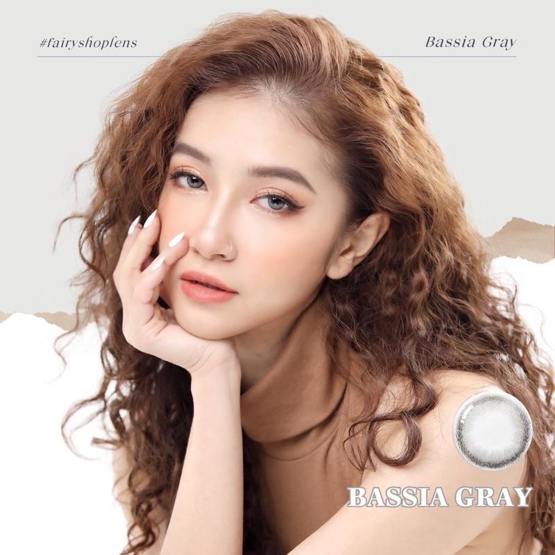 Kính Áp Tròng Cao Cấp Bassia Gray Lens 14.0mm - Kính Áp Tròng FAIRY SHOP CONTACT LENS độ 0 đến 6