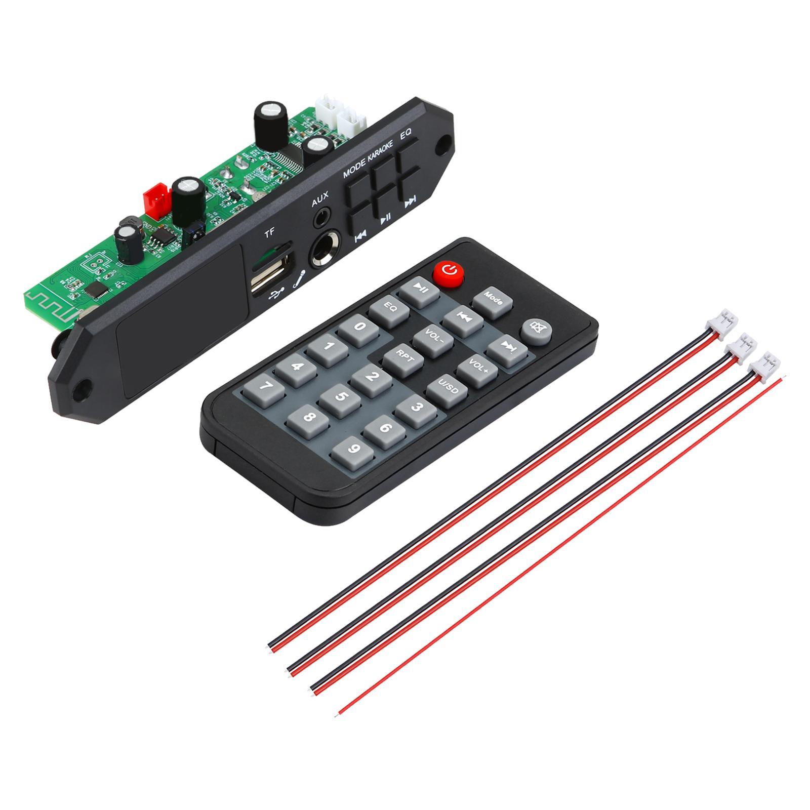Board  Call Recording for Car Amplifier Remote Control USB TF