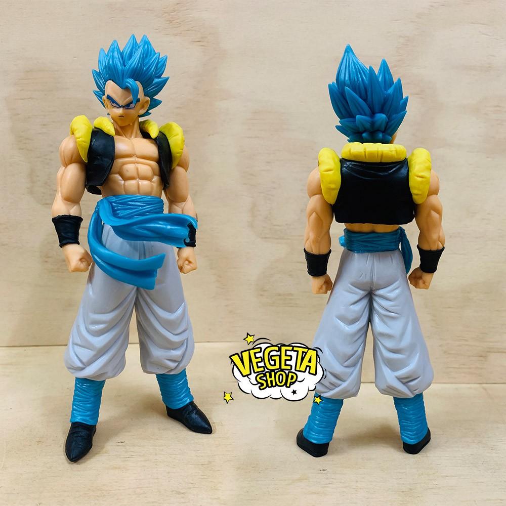 Mô hình Gogeta Dragon Ball Super - Mô hình Gogeta Super Saiyan God Blue - Gogeta tóc xanh - Cao 18-23cm