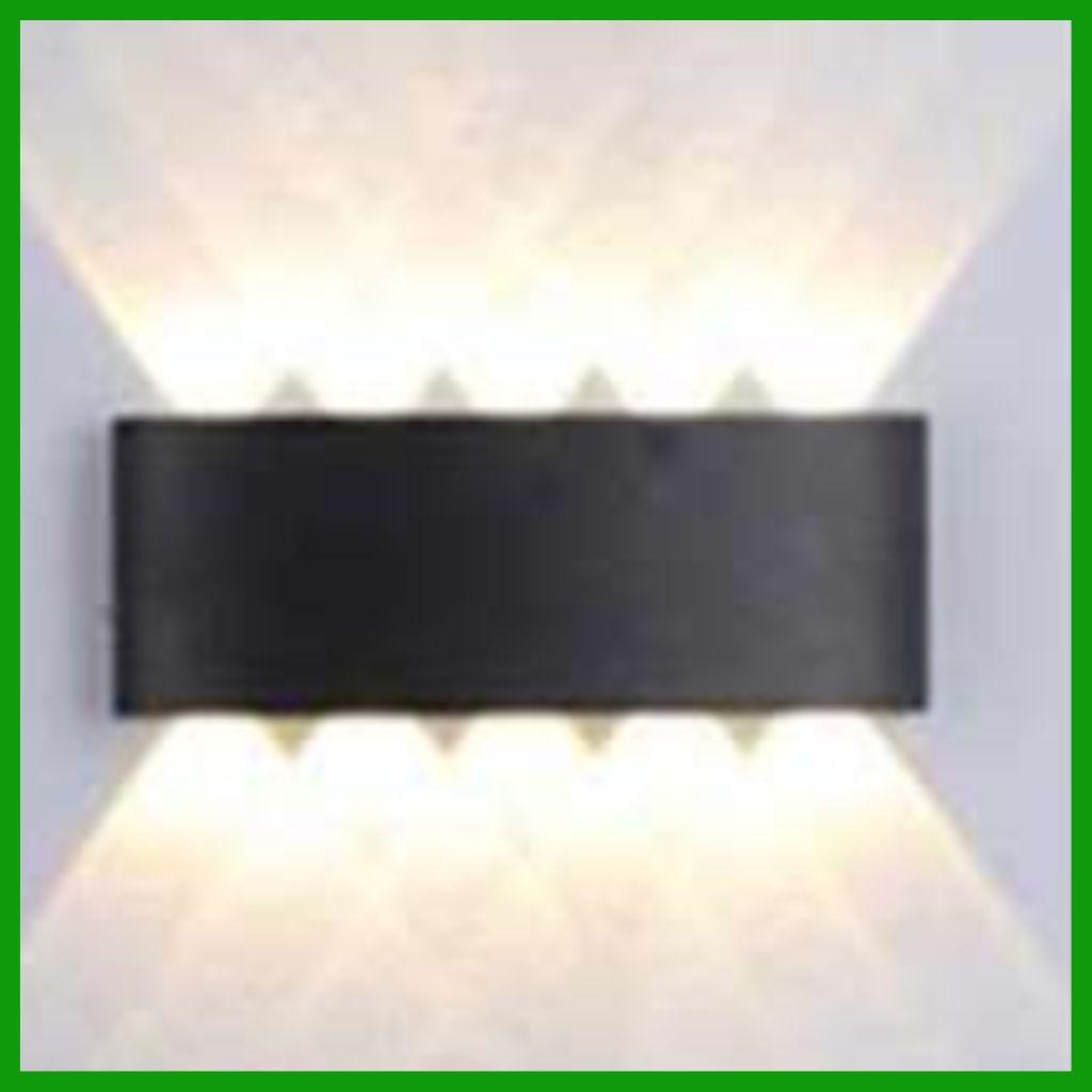 Đèn LED gắn tường ngoài trời, trong nhà, trang trí nội ngoại thất- LED 1 màu, LED 3 màu