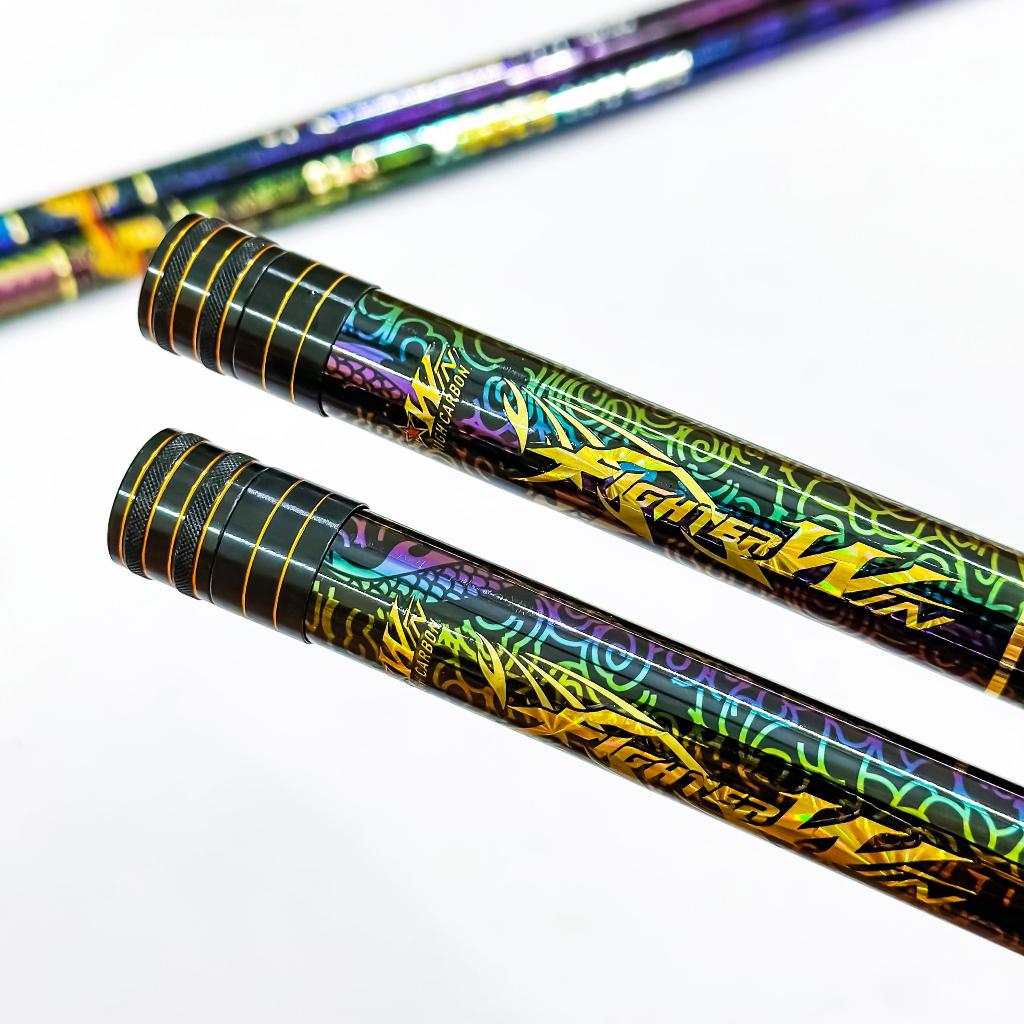 Cần câu tay Danh Chấn Thiên Hạ 6H Phiên Bản 5200X - Siêu Phẩm Câu Đài Săn Hàng Khủng tặng kèm đọt phụ