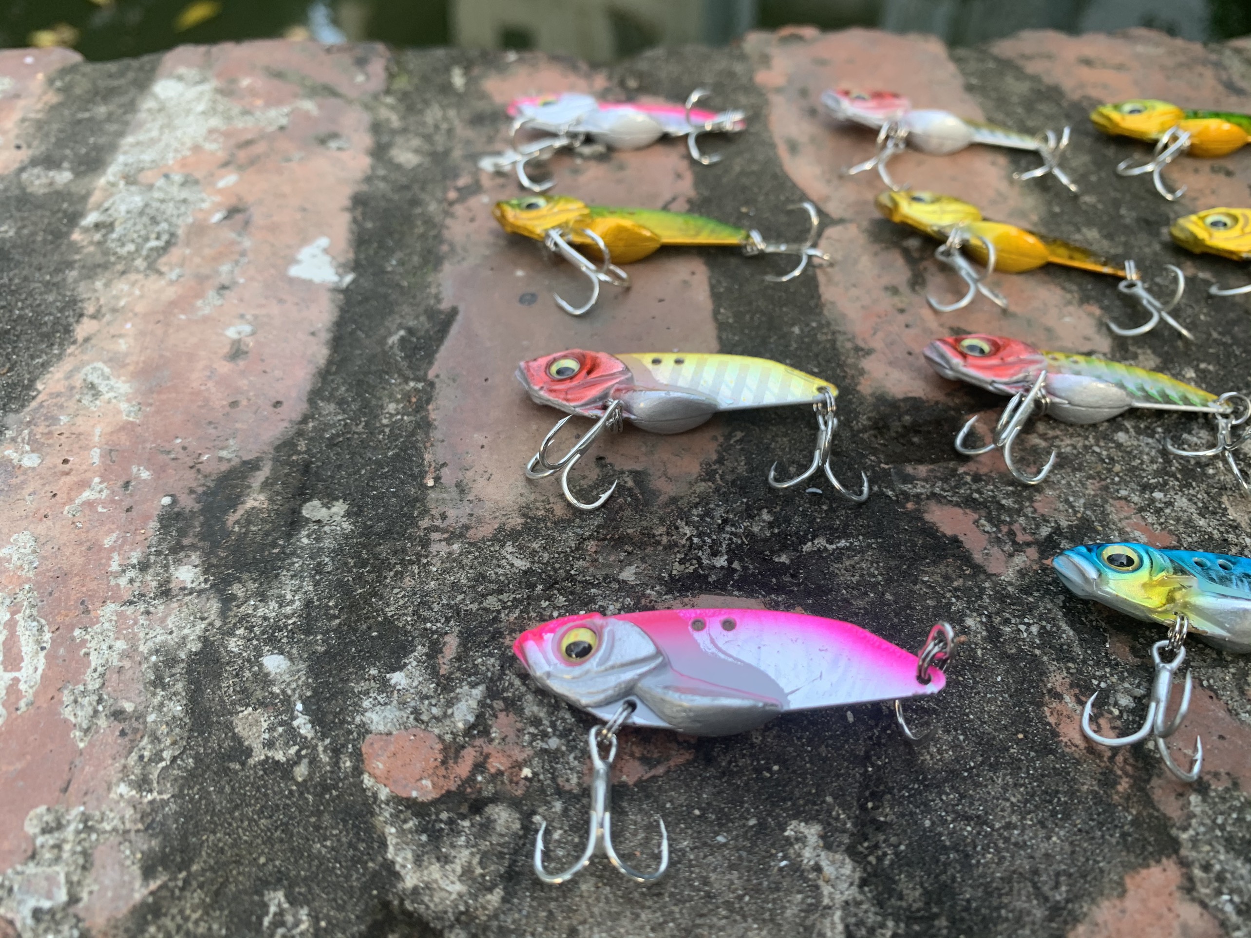Mồi giả câu lure - Combo 3 con cá sắt 10g - Lưỡi câu BKK cao cấp - MC 02