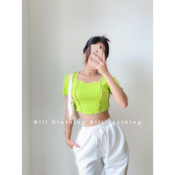 Croptop vạt bầu