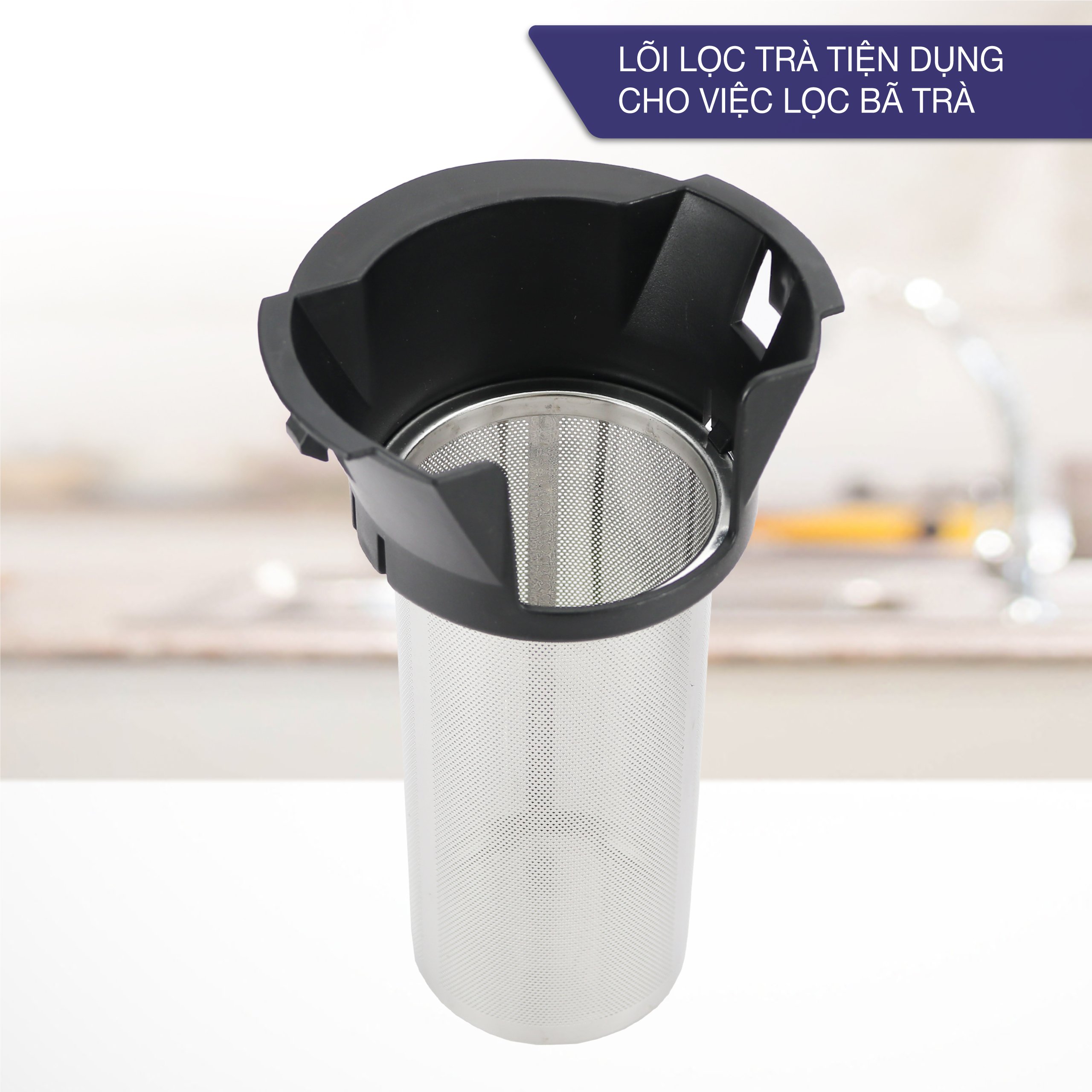 Ấm siêu tốc thuỷ tinh 1,8lit Lebenlang LBE2819