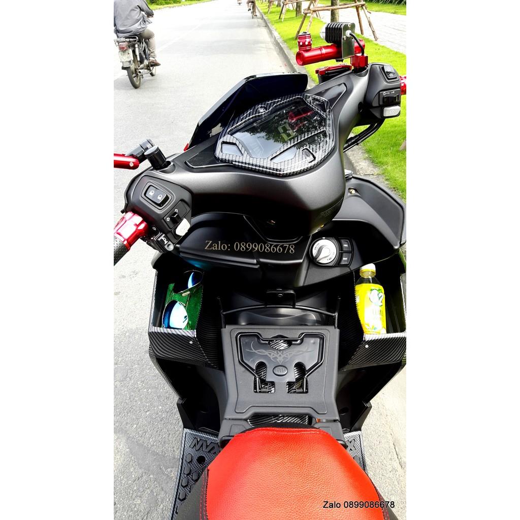 Phụ Kiện Ốp Carbon Dành Cho Xe NVX 125, 155 V1 2017, 2018, 2019, 2020 - Hàng loại 1