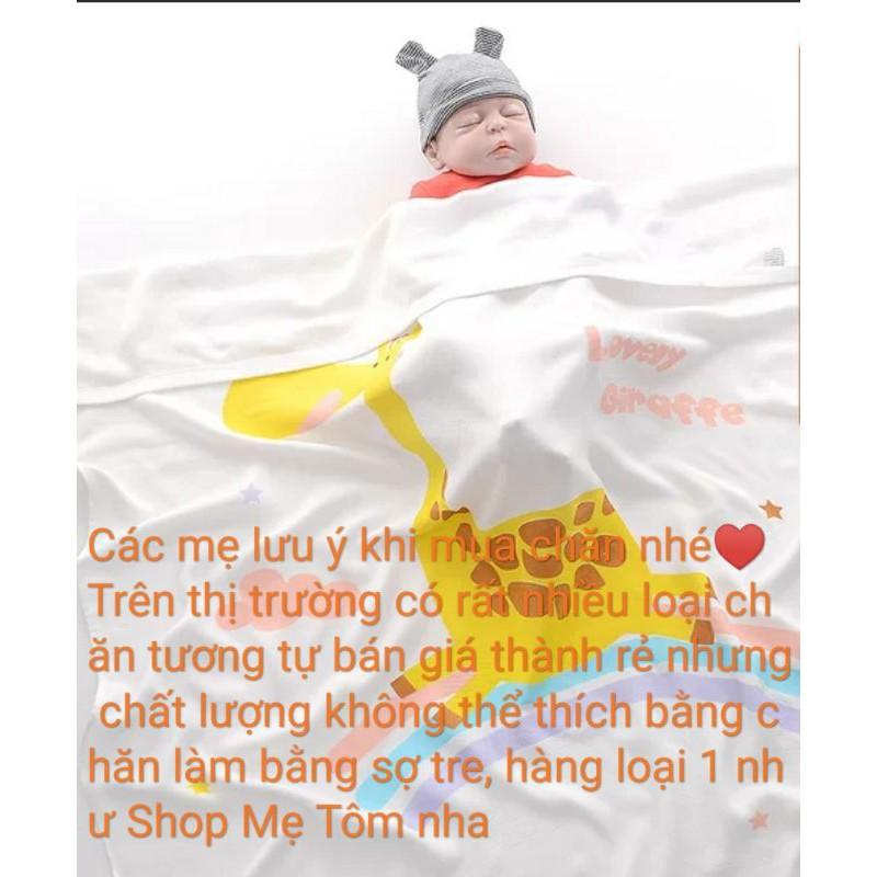 Chăn sợi tre mùa hè cho bé ( 110cm*110cm )