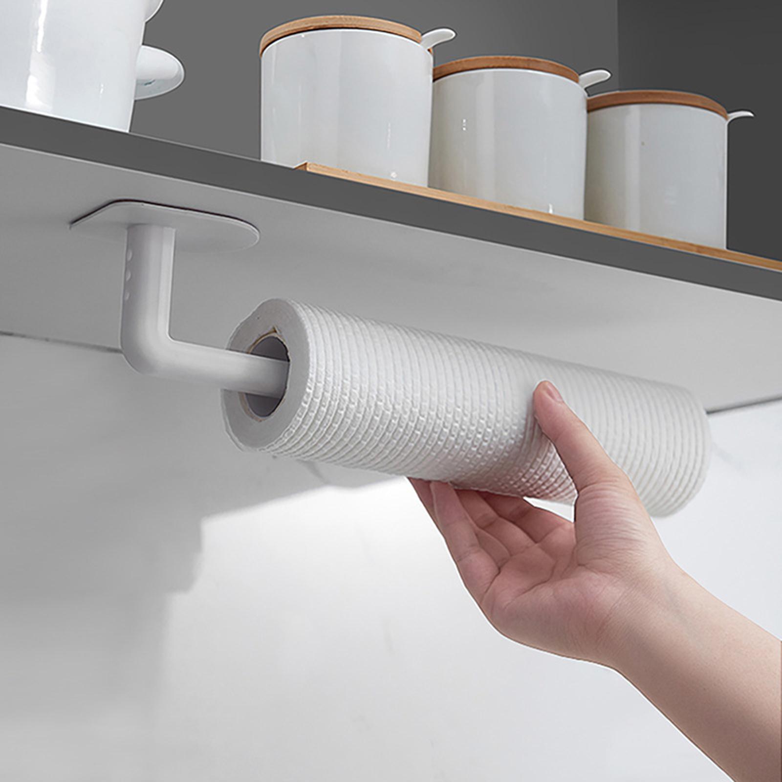 Under Cabinet Roll Paper Holder Kitchen Organization Kitchen Paper Stand