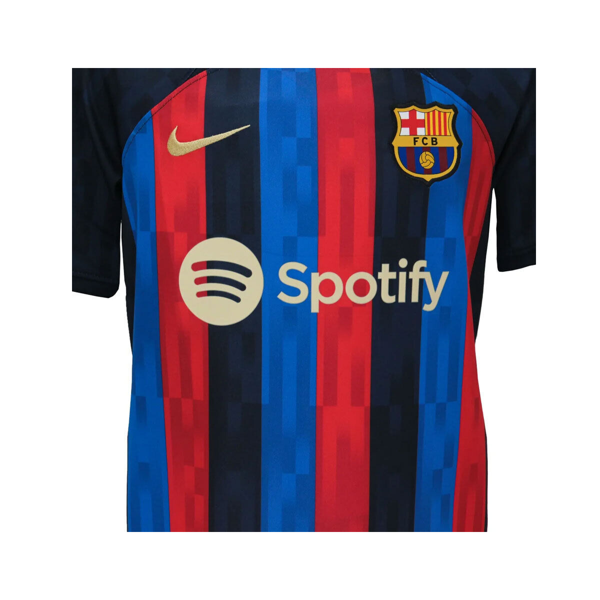 Áo tay ngắn thể thao trẻ em NIKE FCB Y NK DF STAD JSY SS HM