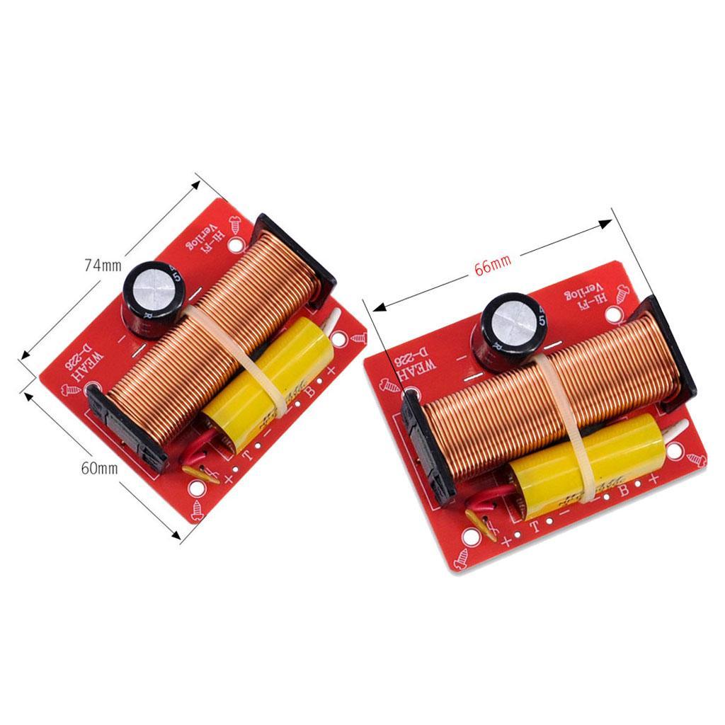 Frequency Divider 100W  Filters Pure Sound for Car Home Speaker