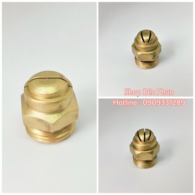 Béc phun 1-2-3 vạch bằng thau phi 21