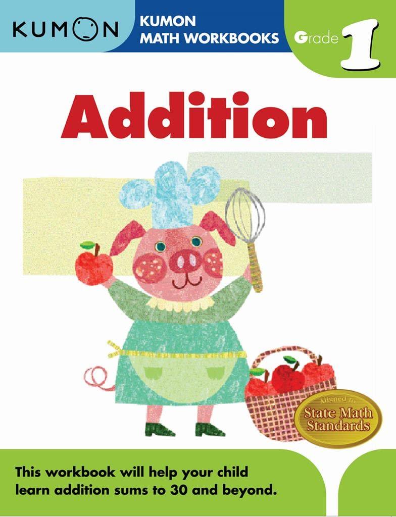 Sách Maths Workbks Grade 1 : Addition_ Elm 0825