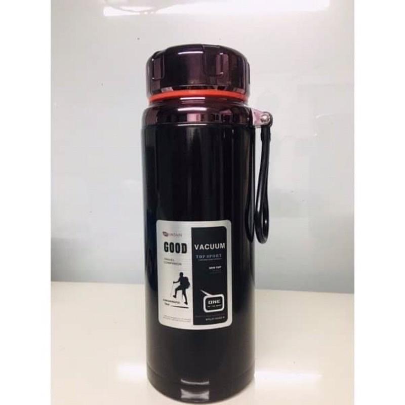 Bình giữ nhiệt cao cấp inox 304 GOOD 1500ml, giữ nóng lạnh cực tốt, nắp titan đươc TẶNG kèm cây cọ bình