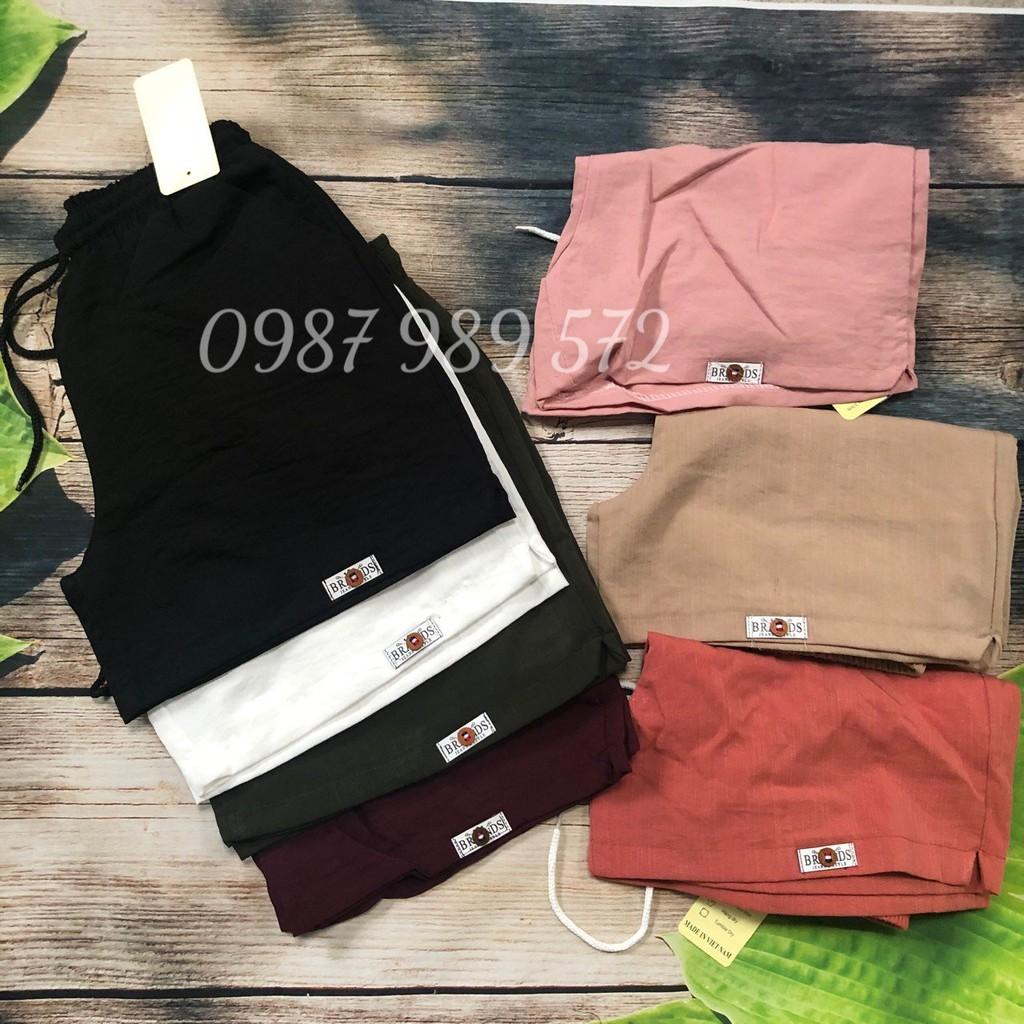 Quần SOOC nữ chất đũi siêu mềm mát - trẻ trung, năng động freesize 40-60kg