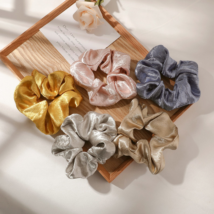 Sét 3 dây buộc tóc nhiều mẫu dễ thương