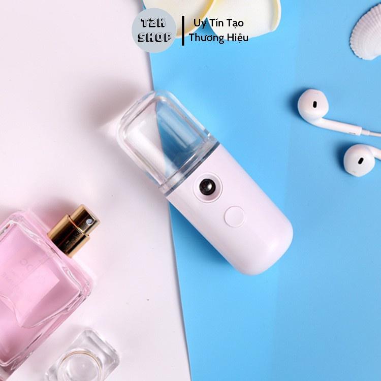 Máy xịt khoáng mini nano cầm tay phun sương kiêm máy xông hơi mini - T2K Shop