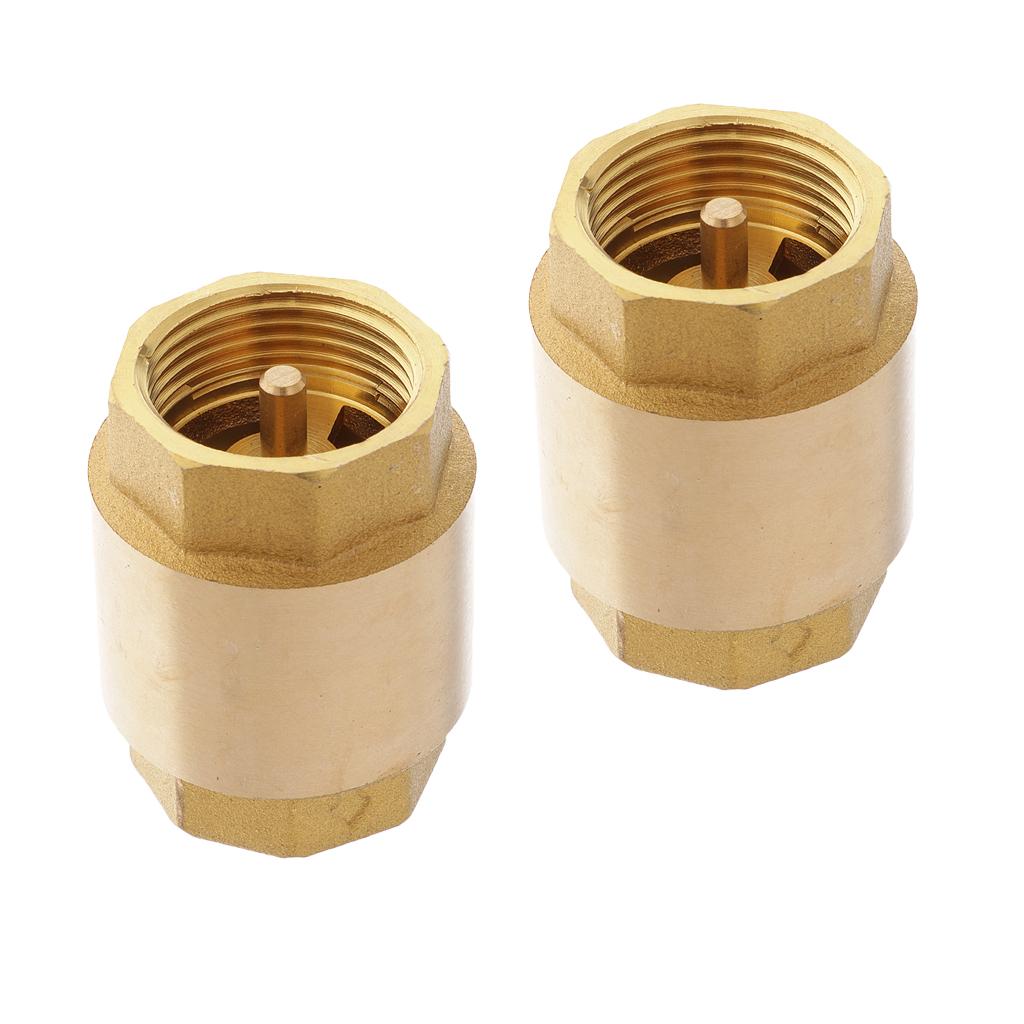 2 3/4 ''Bằng Đồng Chắc Chắn Một Cách Dòng Trong Kiểm Tra Van Nước Khí Không Trở Về Kiểm Tra van