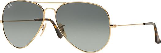 Kính Mát Unisex Rayban RB 3025 181/71(58) (58/14/135) - Đen Khói