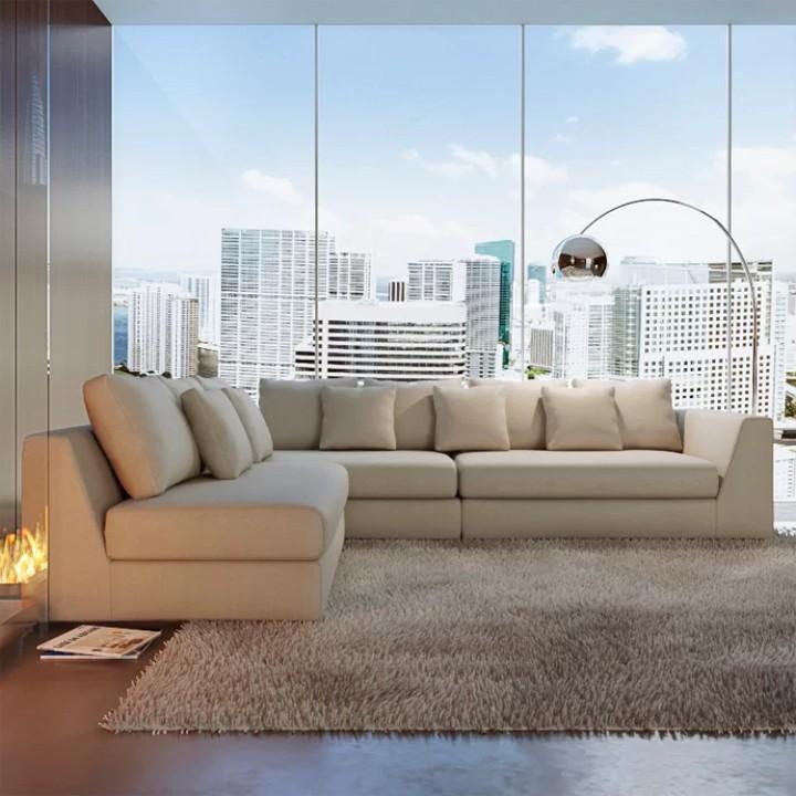 Ghế sofa góc phòng khách hiện đại Juno Sofa HHP-SFG05-V2