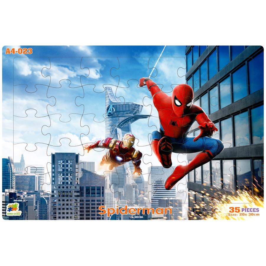 Bộ ghép hình bảng 35 mảnh - Spiderman