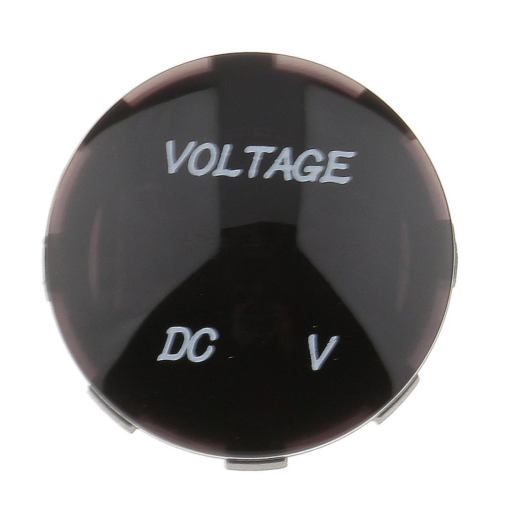 DC 6-30V Red LED Digital meter Voltage Power Monitor Car Motorcycle