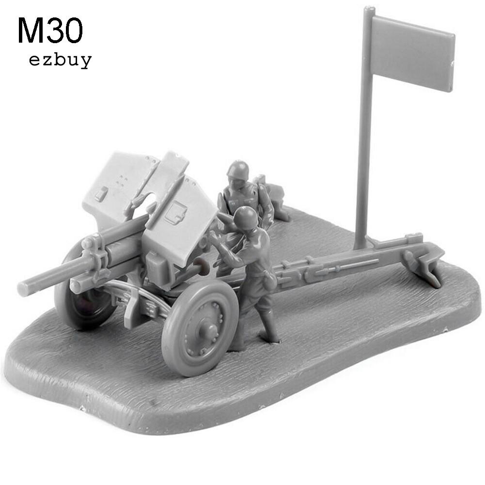 Mô Hình Lắp Ráp Xe Tăng Pak40 M30 3d Tỉ Lệ 1/72