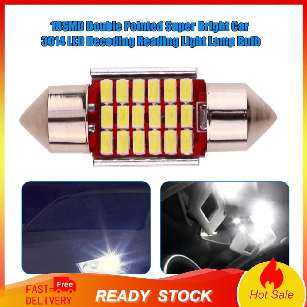 Đèn xe hơi siêu sáng 18SMD thiết kế 2 mũi nhọn chất lượng cao