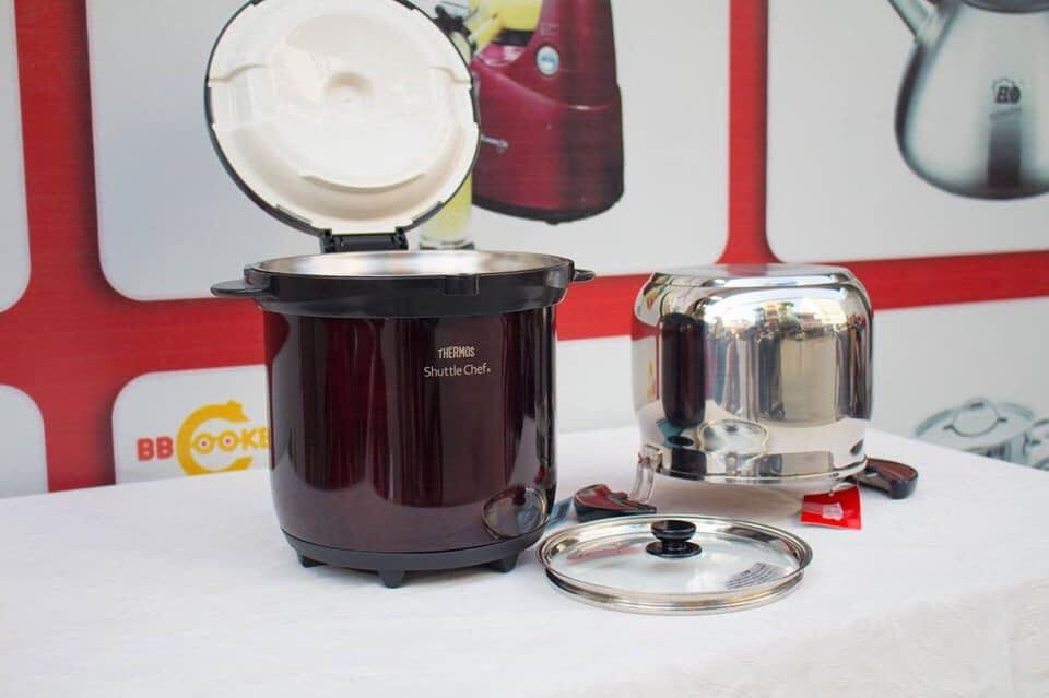 Nồi ủ Thermos nội địa Nhật Bản - Mận