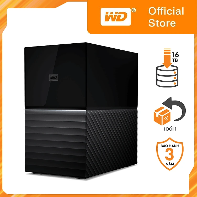 Ổ cứng WD My Book Duo 3.5 inch USB 3.0 Hàng Chính Hãng