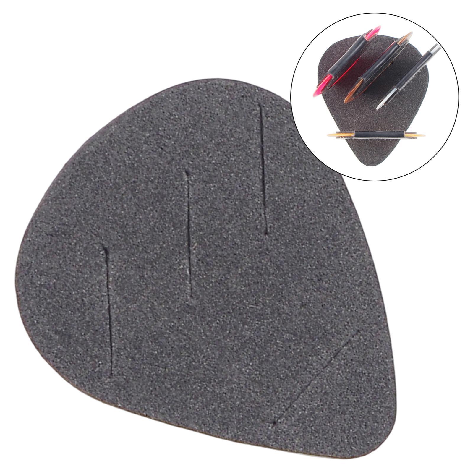 Guitar Pick Holder Plectrum Holder Easy to Paste 4 Slots for Ukulele Bass