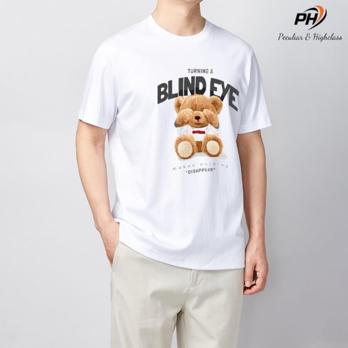 Áo thun nam BLIND EYE cổ tròn ngắn tay chất cotton mềm mại thoáng mát-PHSHOP204