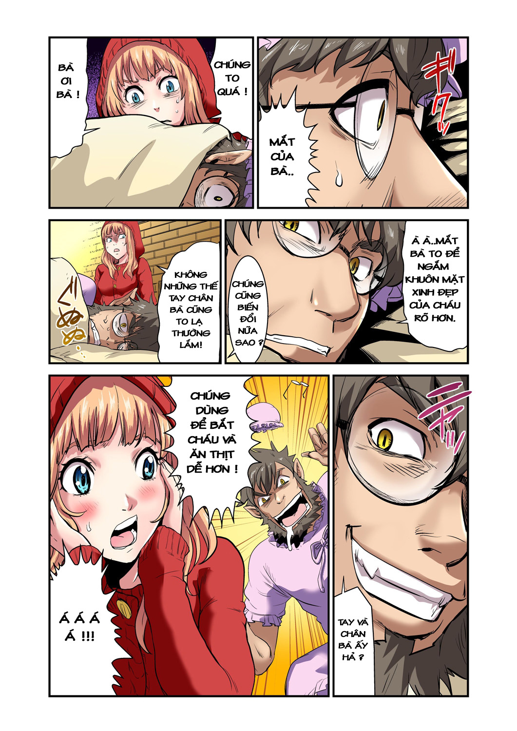 tổng hợp cô bé quàng khăn đỏ chapter 3 16