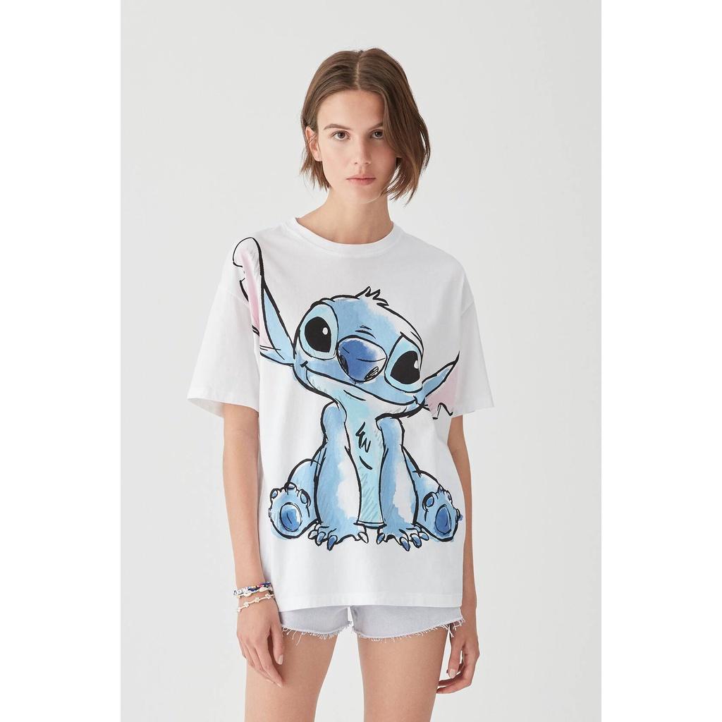 ÁO THUN VNXK STITCH - COTTON 100% 4C FORM CHÂU ÂU