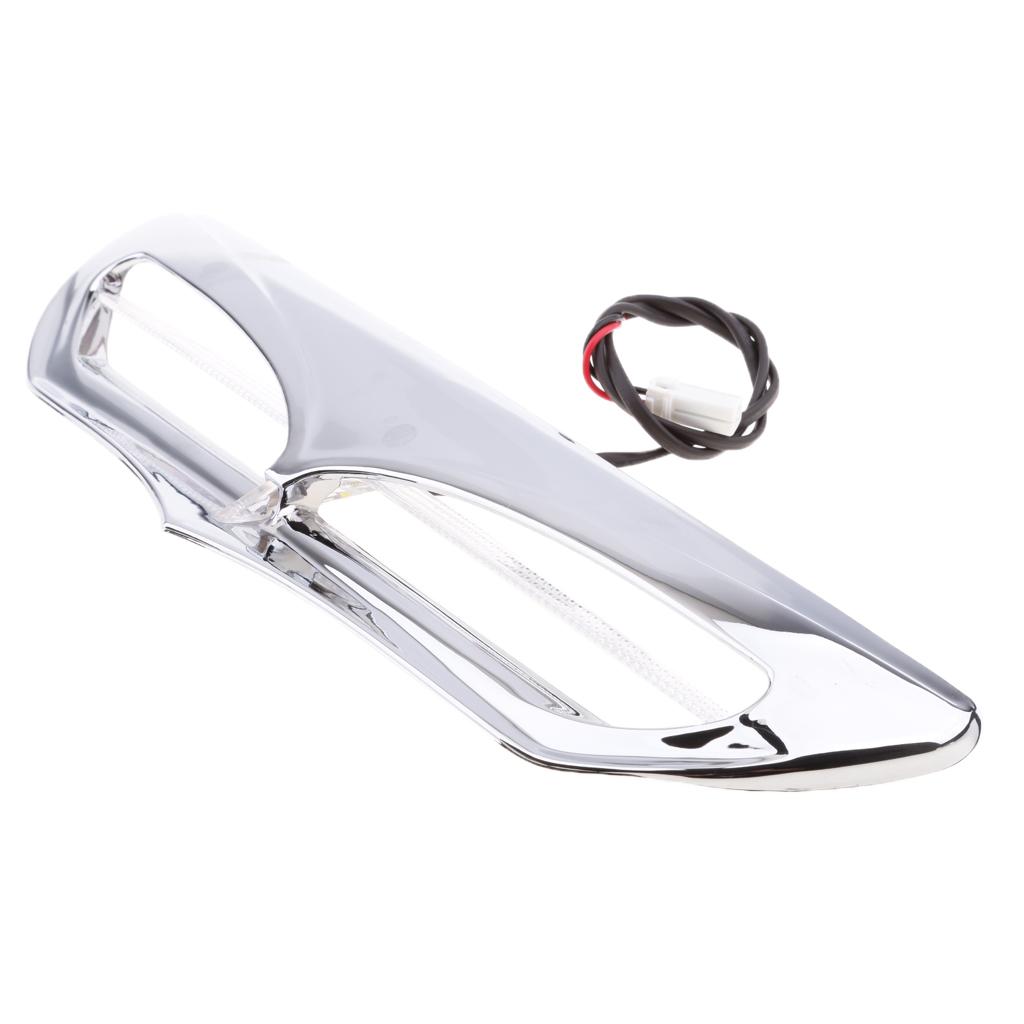 Motorcycle Fairing Vent Trim with LED Accent Light For Harley