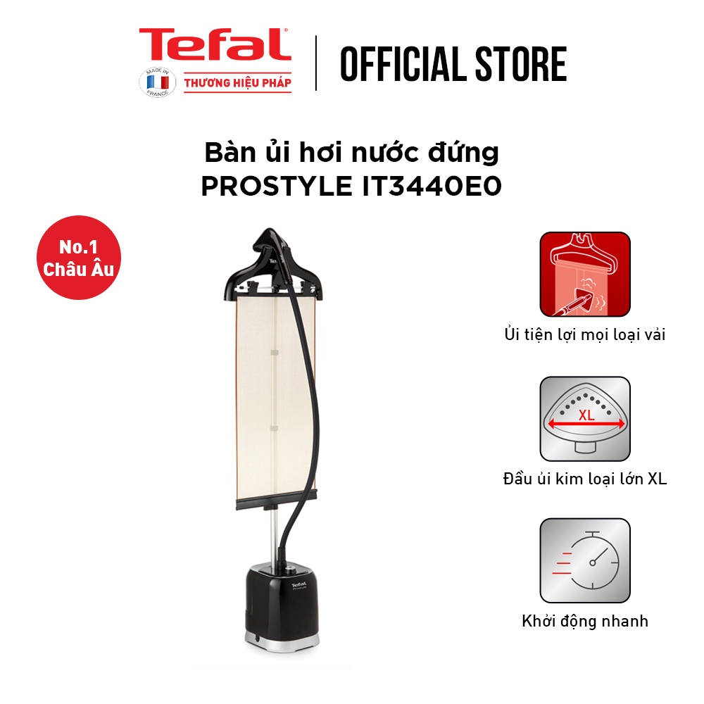 Combo Nồi áp suất điện đa năng Tefal CY601868 - 6 Lít &amp; Bàn ủi hơi nước đứng Tefal IT3440E0 1800W - Hàng chính hãng