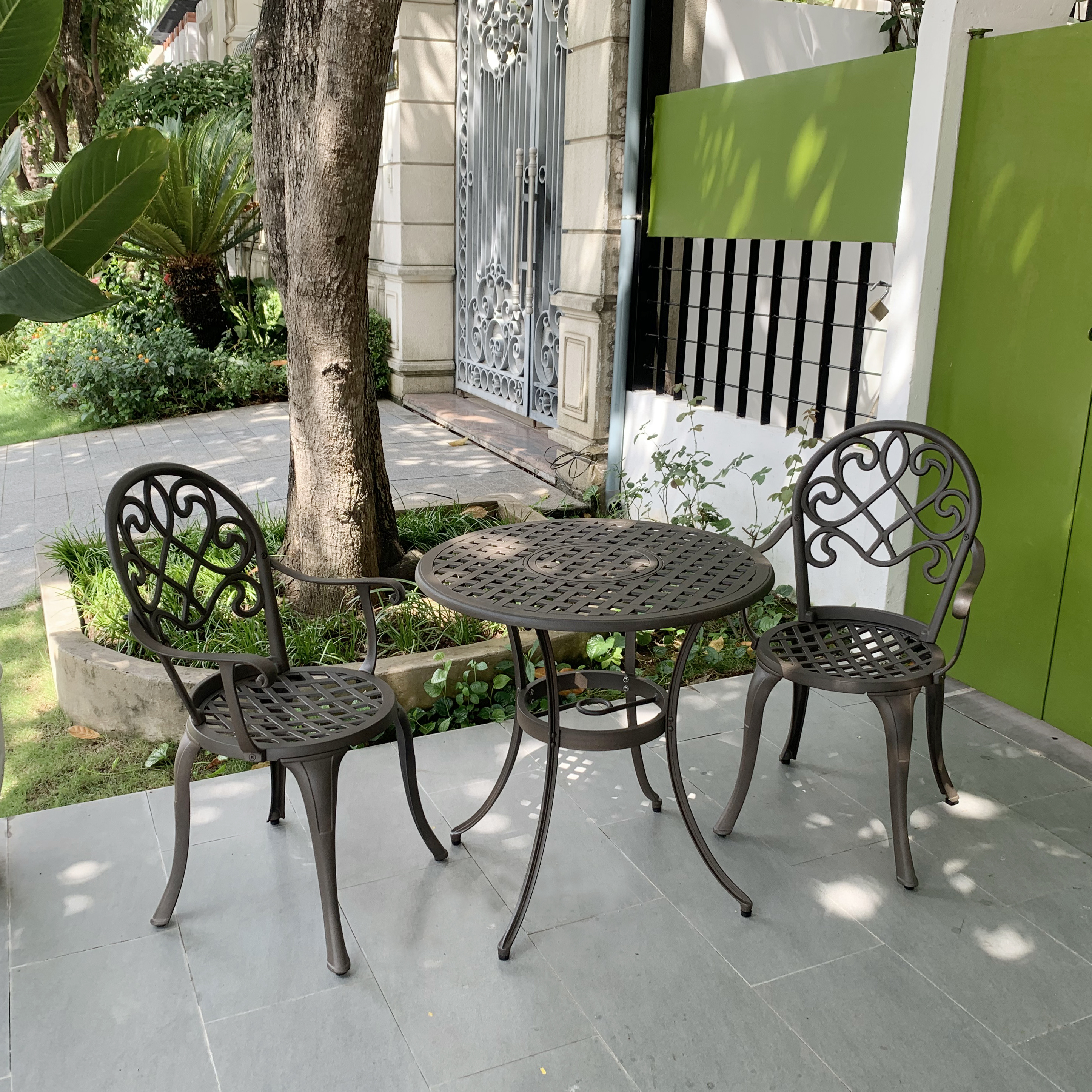 Bộ Bàn Ghế Sân Vườn Biệt Thự Cao Cấp BG-17