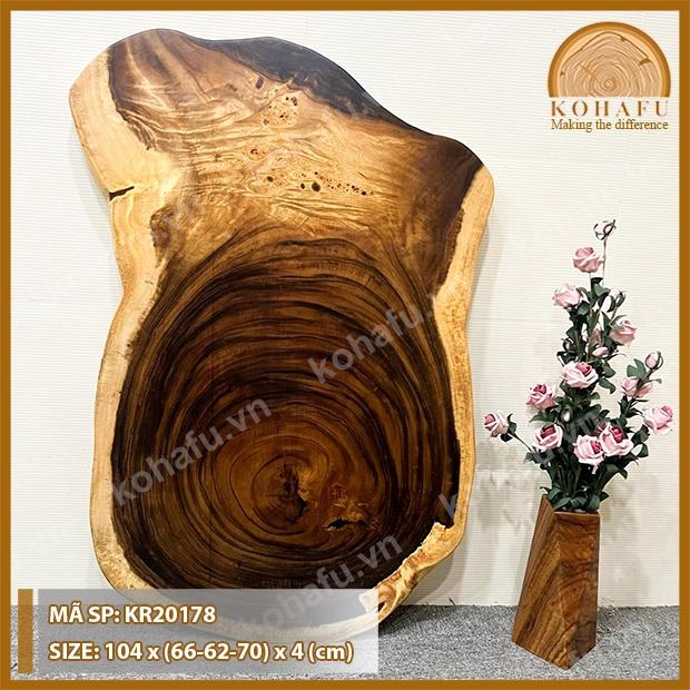 MẶT BÀN CAFE GỖ ME TÂY KIỂU DÁNG ĐỘC LẠ SIÊU VÂN - HÀNG TẠI XƯỞNG KR20178-180