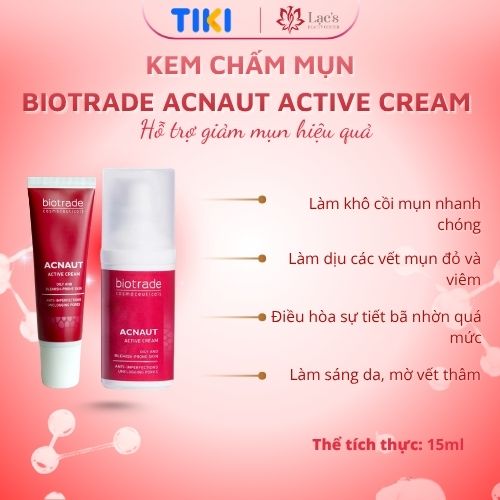 KEM CHẤM MỤN ACNAUT ACTIVE CREAM 15ML