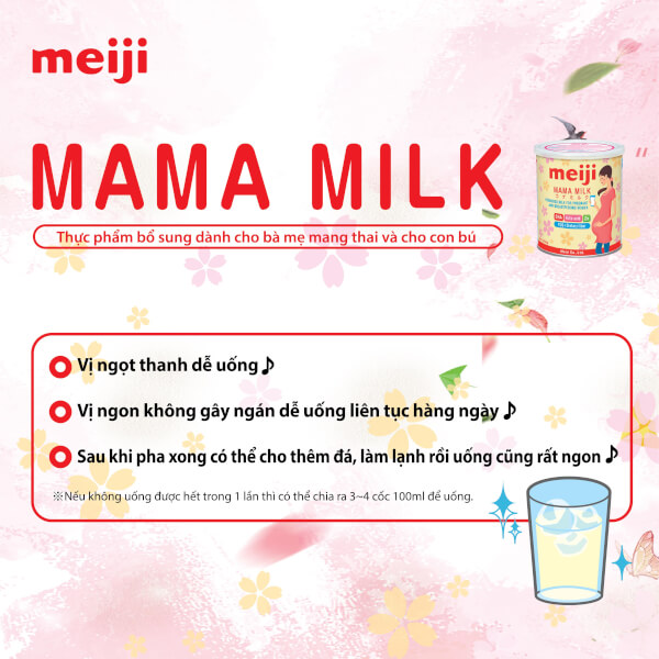 Meiji Mama milk 350g - Dành cho Bà Bầu