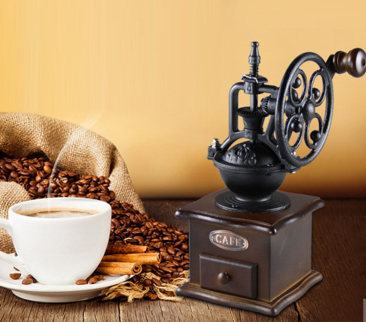 Máy Xay Cafe, Xay Tiêu Bằng Tay Grinder Phong Cách Cổ Điển