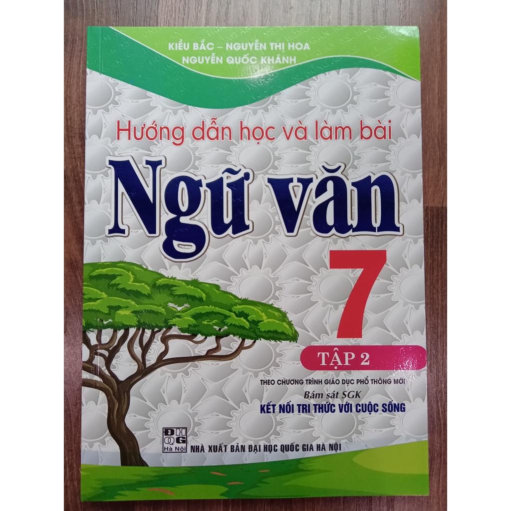 Sách - Combo Hướng Dẫn Học Và Làm Bài Ngữ Văn 7 - Tập 1 + 2