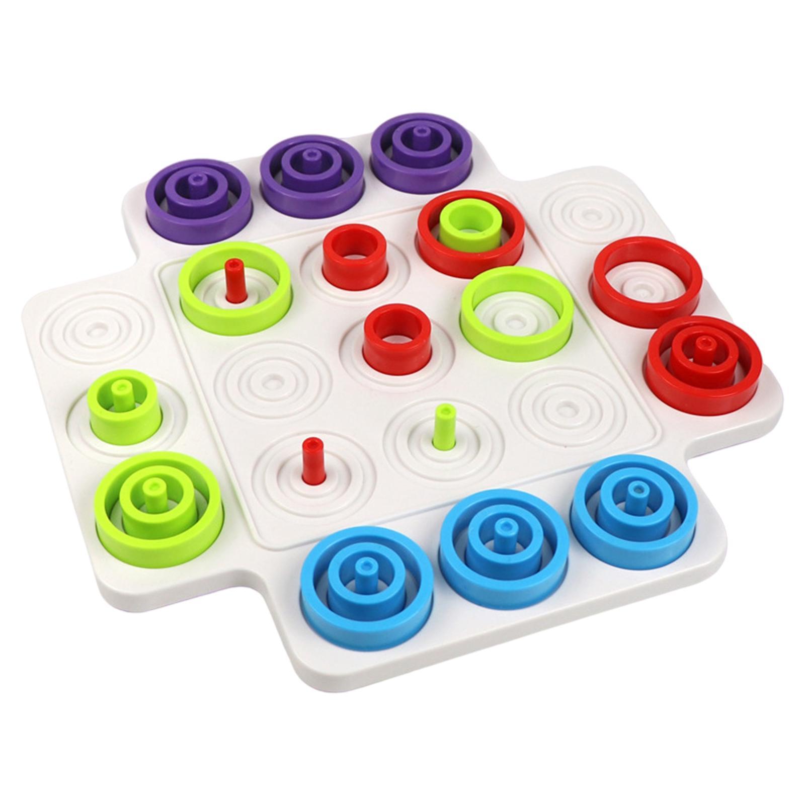 Multiplayer Rings Chess Puzzle Toys Hands Brain Training for Boys Girls