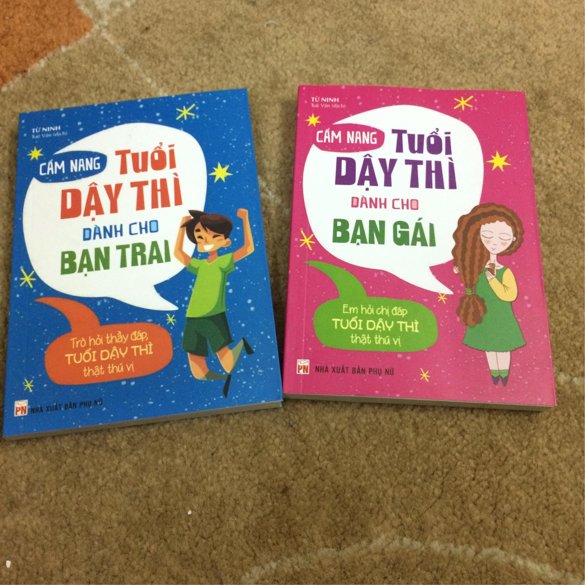 Combo Cẩm Nang Tuổi Dậy Thì Dành Cho Bạn Trai, Cẩm Nang Tuổi Dậy Thì Dành Cho Bạn Gái