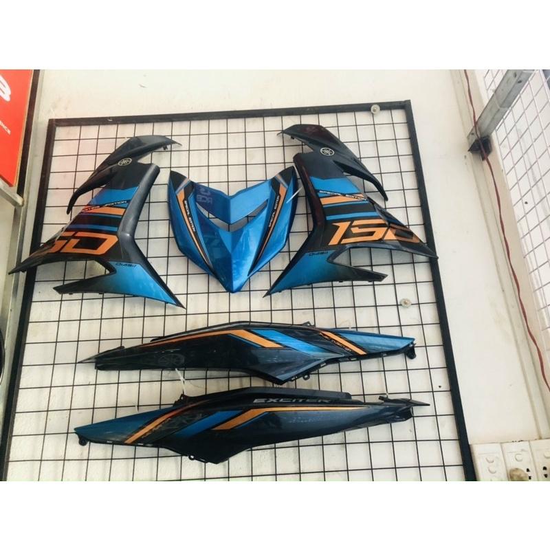 Tem rời dành cho ex 150 xanh đen