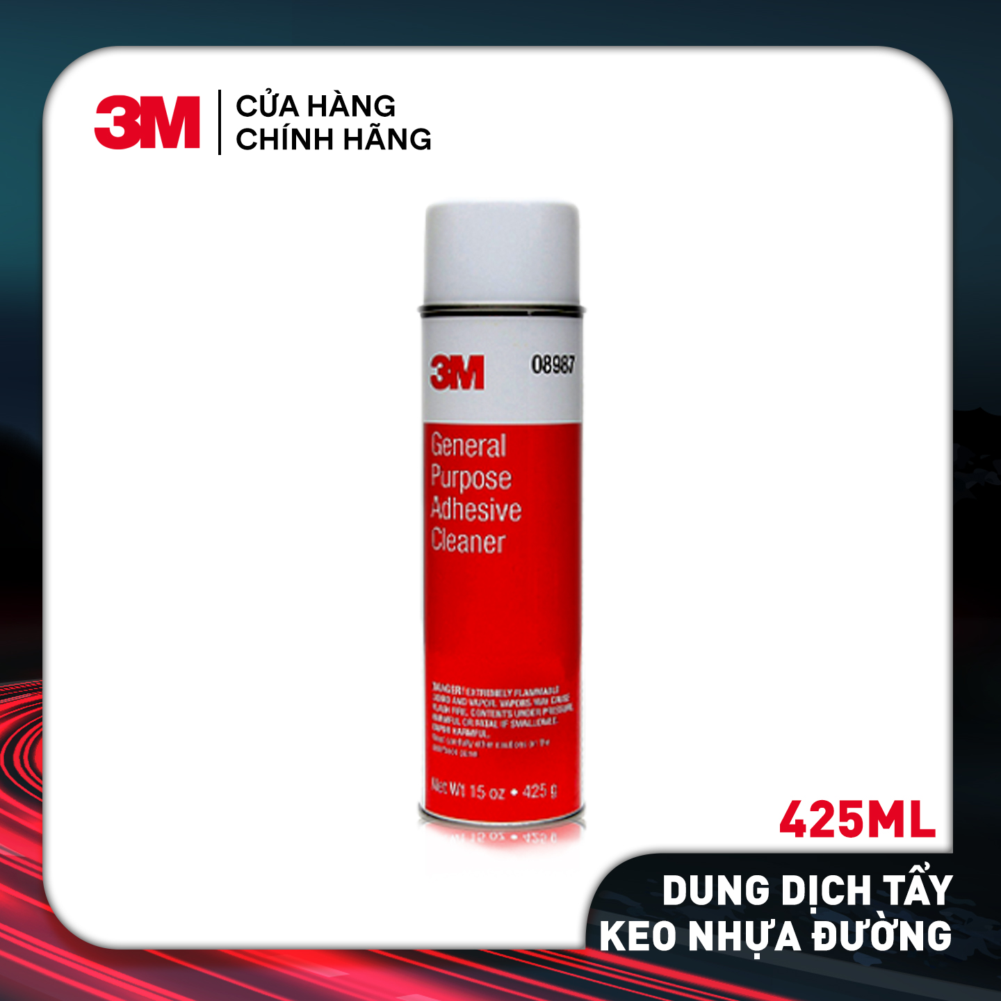Dung Dịch Tẩy Keo, Nhựa Đường 3M 08987