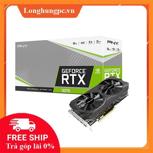 VGA PNY GeForce RTX 3070 8GB UPRISING DUAL FAN (8GB GDDR6, 256-bit, HDMI+DP, 2x8-pin)