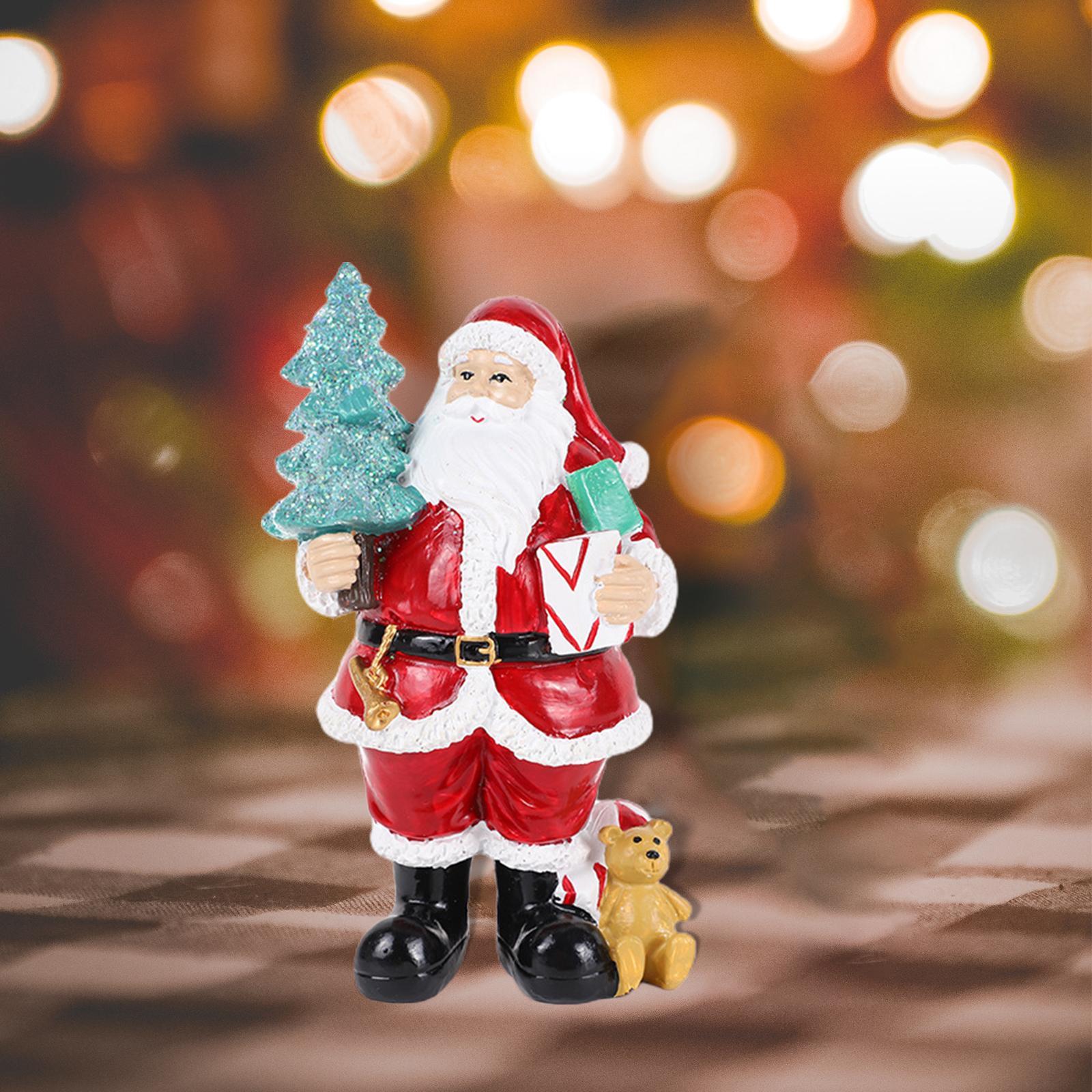 Tượng Trang Trí Giáng Sinh Ông Già Noel Santa Claus Figurine Statue