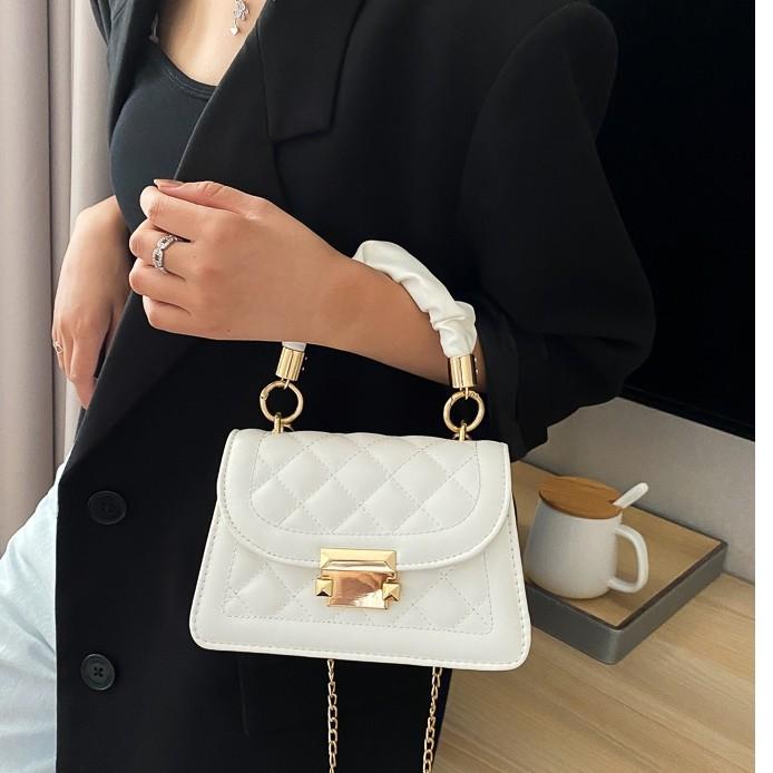 Túi Xách Mini Có Dây Đeo Chéo Quai Nhúm 19CM Cực Hot