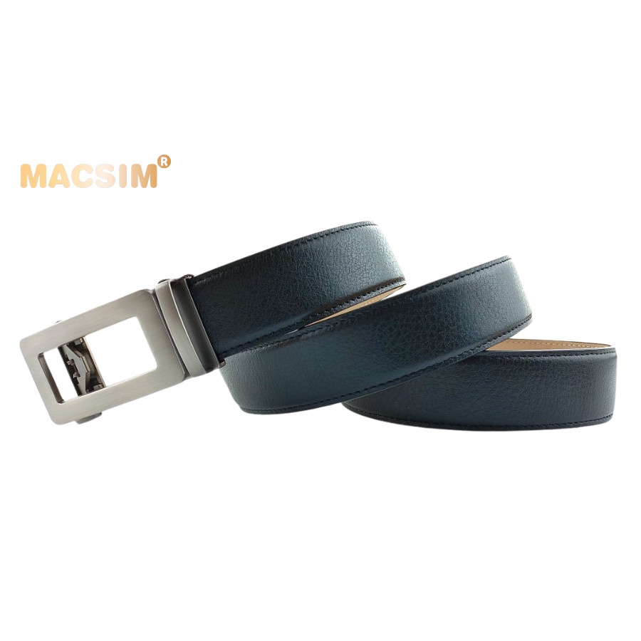 Thắt lưng nam da thật cao cấp nhãn hiệu Macsim MS045
