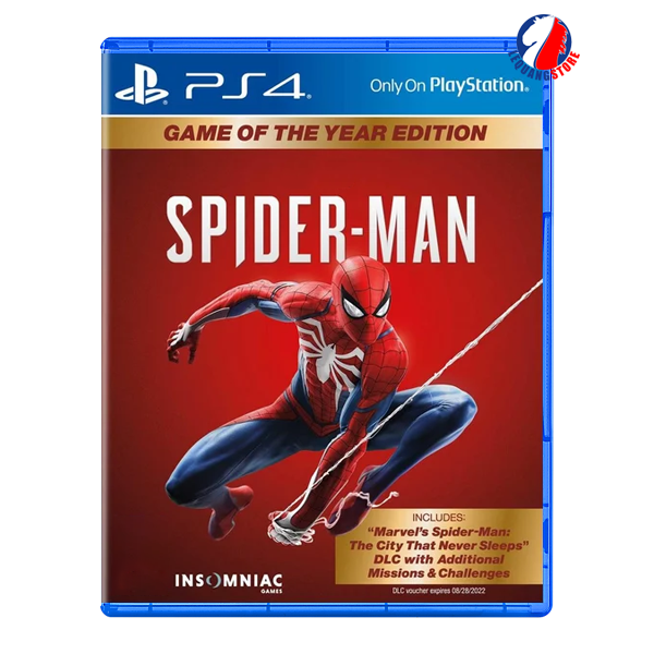 Marvel's Spider Man Game of the Year Edition | PS4 | Hệ Ngẫu Nhiên | Hàng Chính Hãng